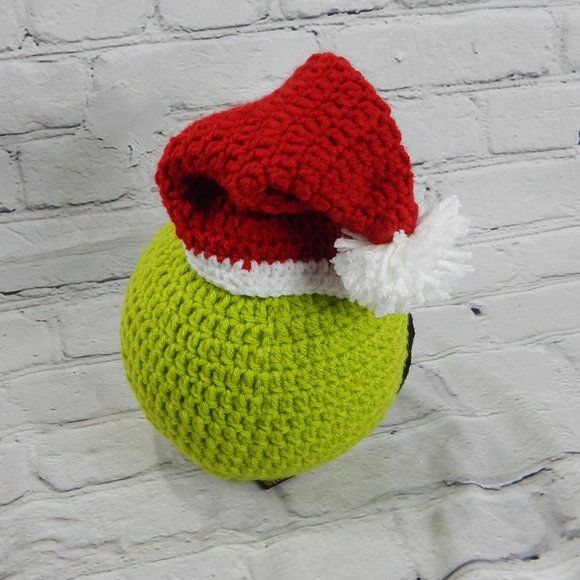 The Grinch Crocheted Handmade Beanie - Picture 3 of 6